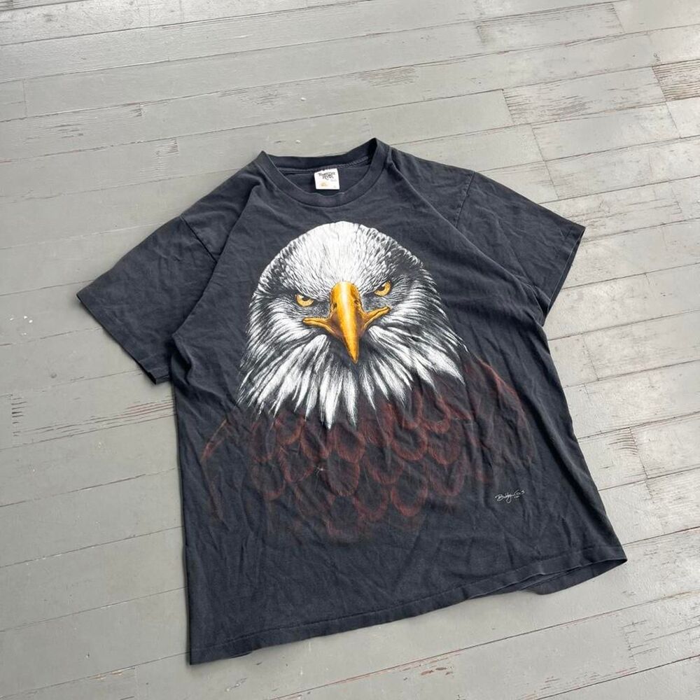 Vintage Tennessee River Bald Eagles Streetwear Y2K Graphic Tee Shirt